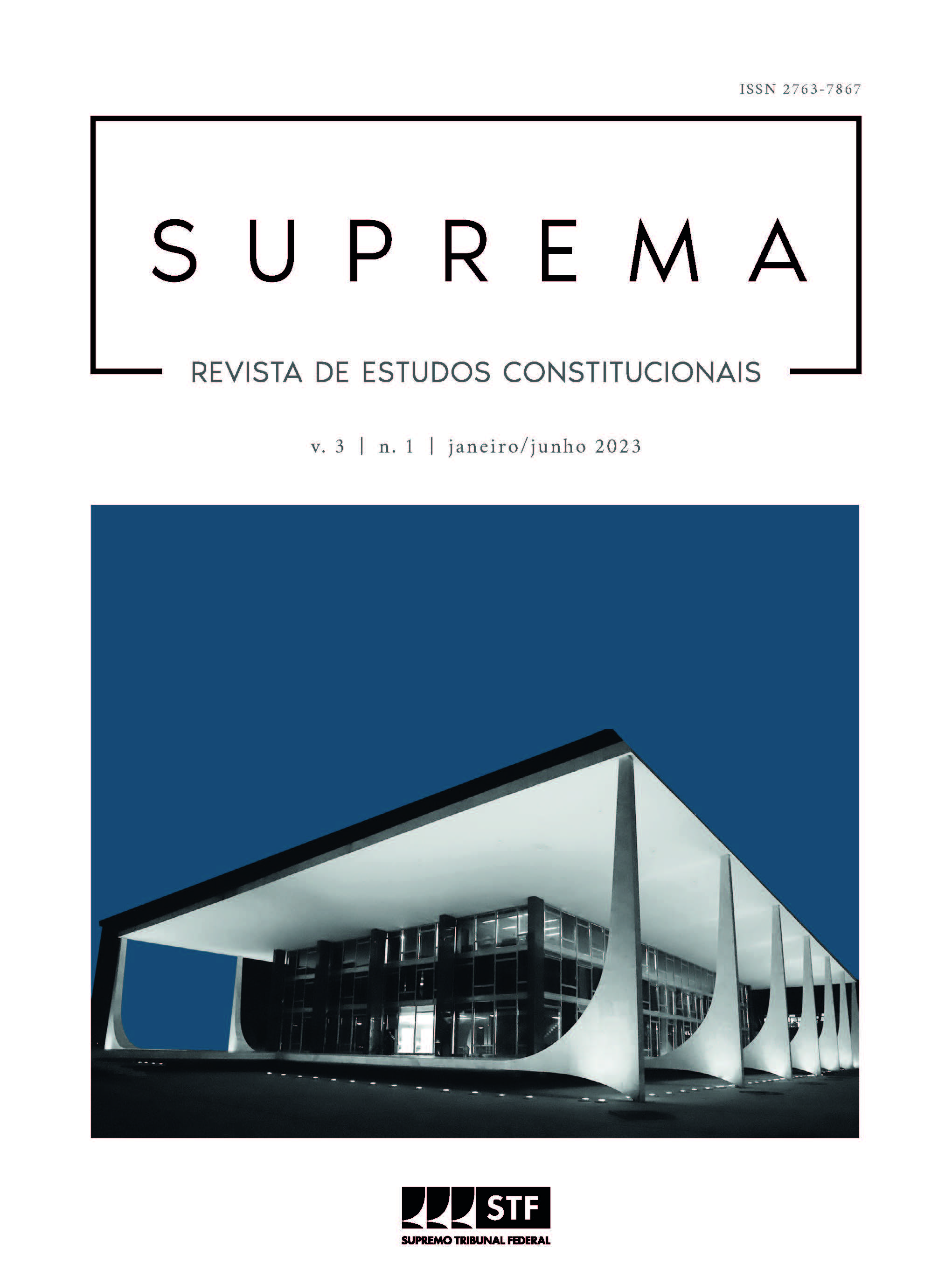 					Visualizar v. 3 n. 1 (2023): Suprema - Revista de Estudos Constitucionais
				