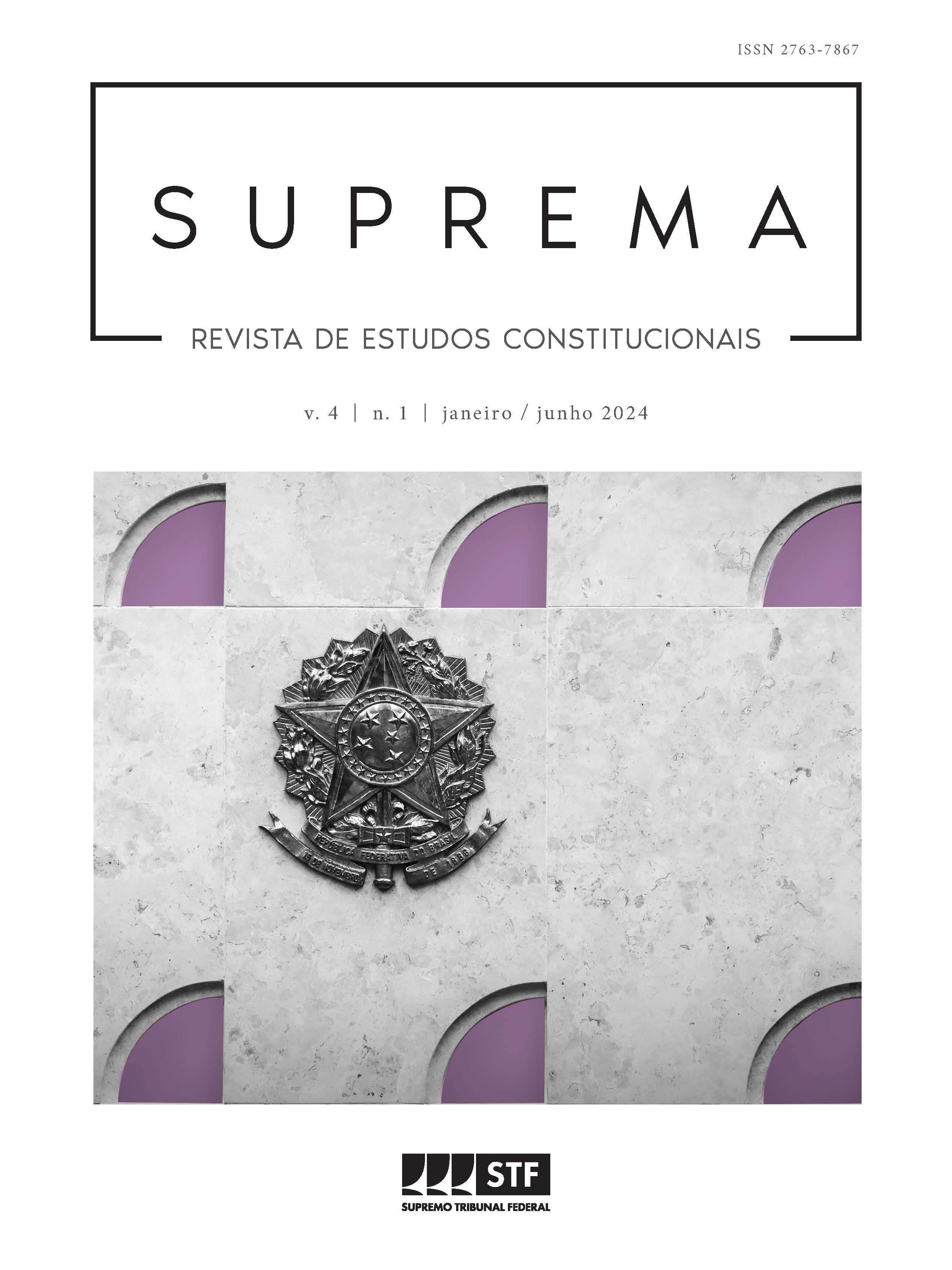 					Afficher Vol. 4 No 1 (2024): Suprema - Revista de Estudos Constitucionais
				